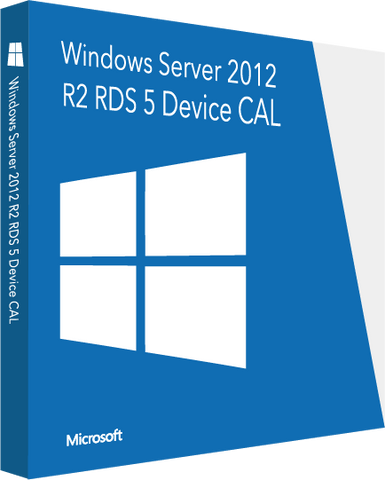 microsoft windows server 2012 remote desktop services cal