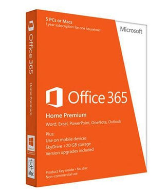 Microsoft Office 365 Home Premium, Product Key Card Microsoft #sku# #b |  