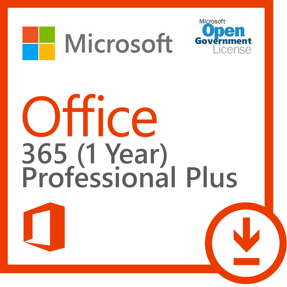 Office 365 Professional Plus 1usr 5 Pc Mac 5 Tablet 5 Mobile