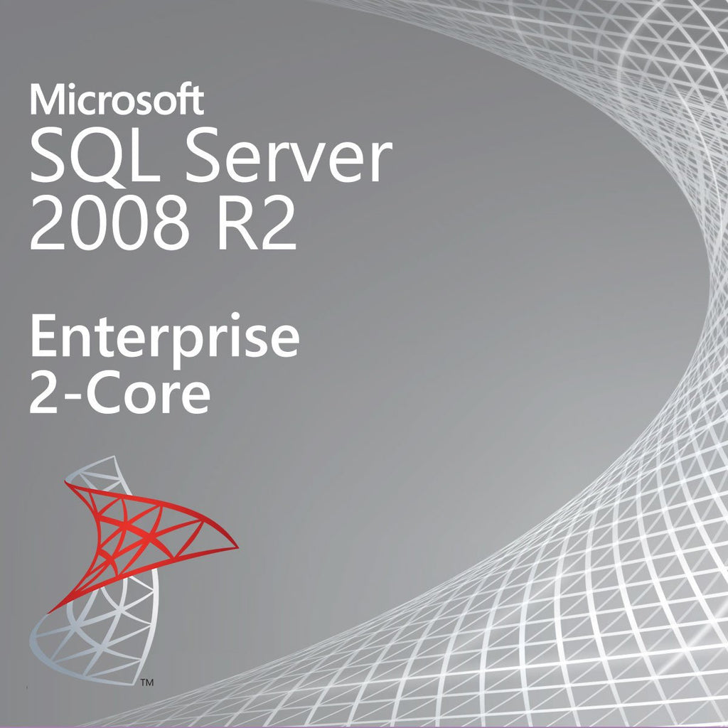 Microsoft Sql Server 2008 R2 Enterprise Two Core