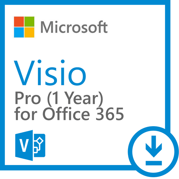 Microsoft Visio Professional 365 12 Month 