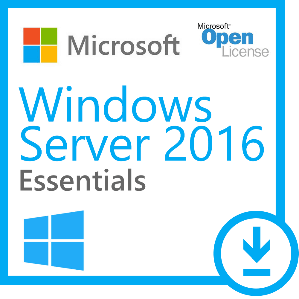 Microsoft Windows Server 2016 Essentials License