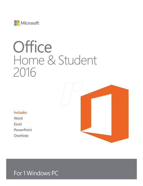 Microsoft Office 2016 Home and Student Retail Box - 1 user Microsoft # |  