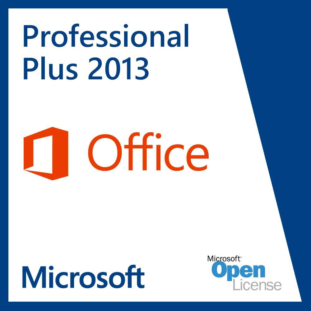 Microsoft Office Professional Plus 13 Open Business Microsoft Sku Mychoicesoftware Com