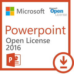 Microsoft Powerpoint 2016 Windows Open License
