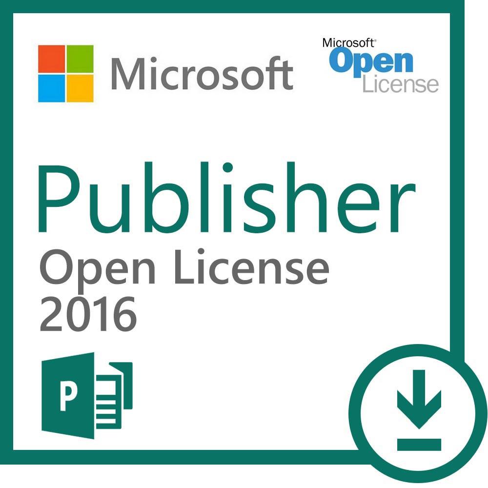 Microsoft Publisher 2016 cheap license