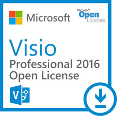 Microsoft Visio 2016 Professional Open License Microsoft Sku