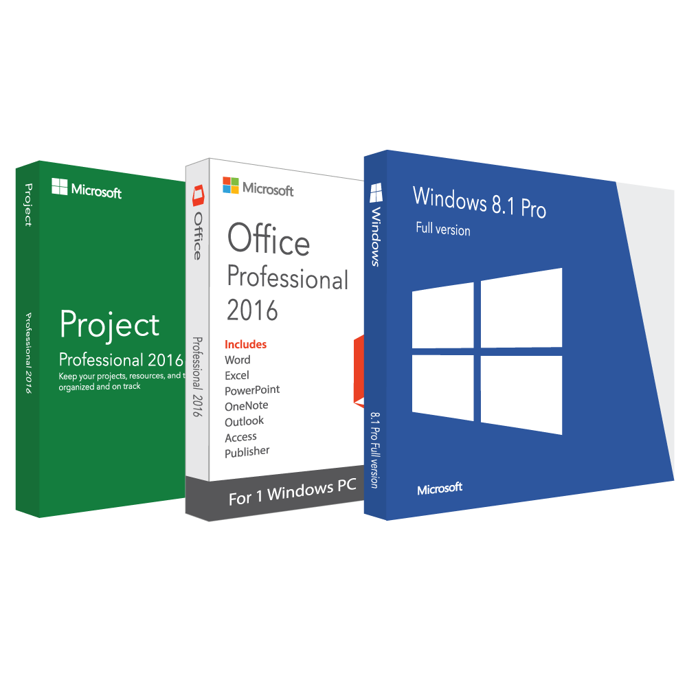 Microsoft Windows 8 1 Office Pro 16 Project 16 Professional Mychoicesoftware Com