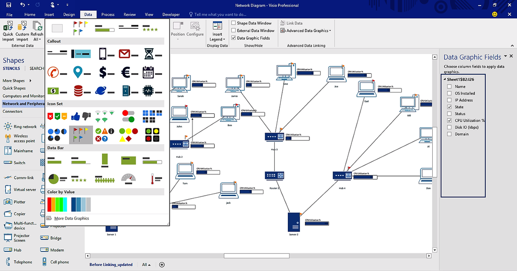 Microsoft Visio Professional 2016 [D87-07114 ...