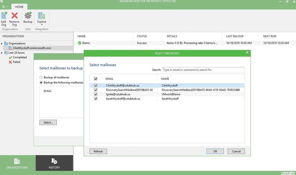 veeam backup calculator