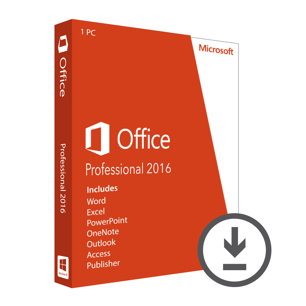 microsoft office pro 2016 download free