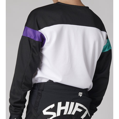 Youth White Label Ultra Jersey White/Ultra Violet