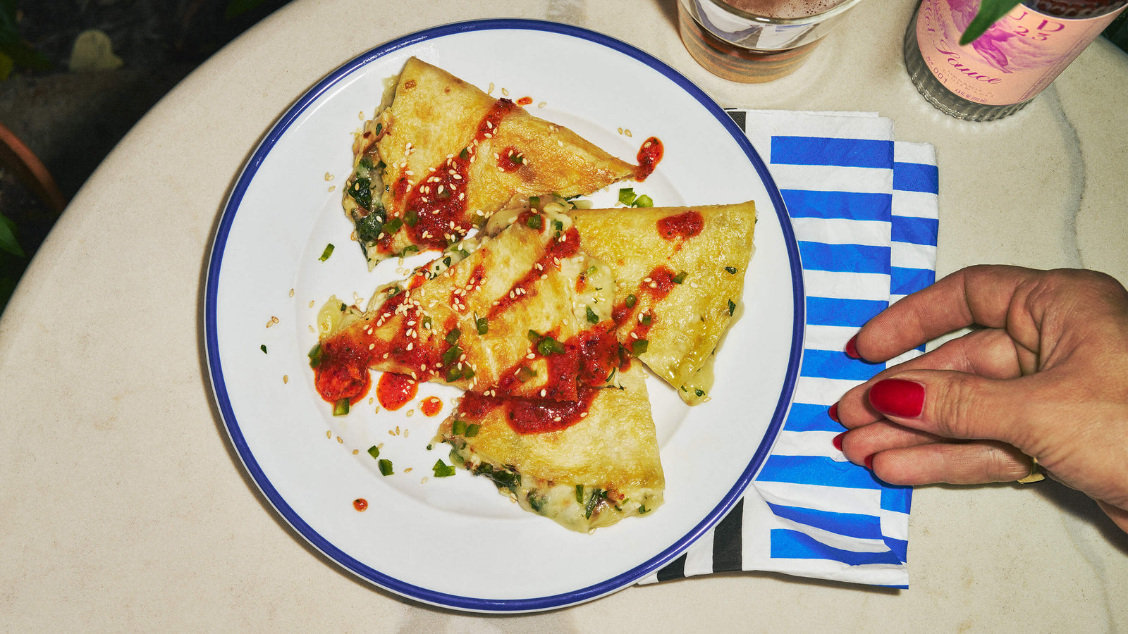 Image of Sweet Jalapeño Chili Quesadilla | Roy Choi 