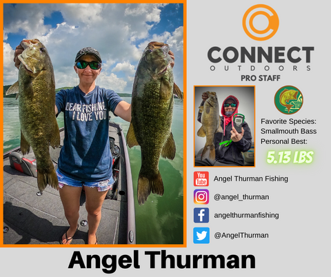 Angel Thurman Fishing Connect Outdoors Pro Staff Angler Profile