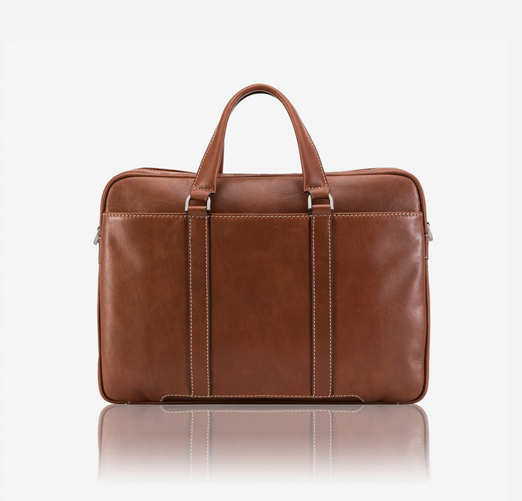 Slim Laptop Briefcase, Colt | Jekyll & Hide Leather SA