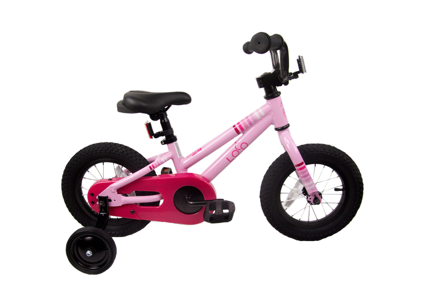 pink baby bike