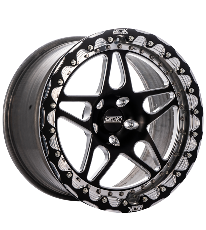 Belak 17x10.5 / 7in BS / 5x127 BP / High Pad / Series 3 Wheel - Single beadlock Belak Wheels