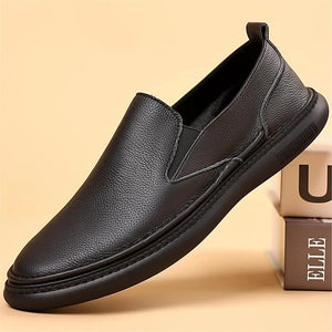 Casual Soft Sole Driving Leather Shoes - Stylishoe