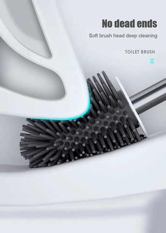 Odor Free Silicone Toilet Brush