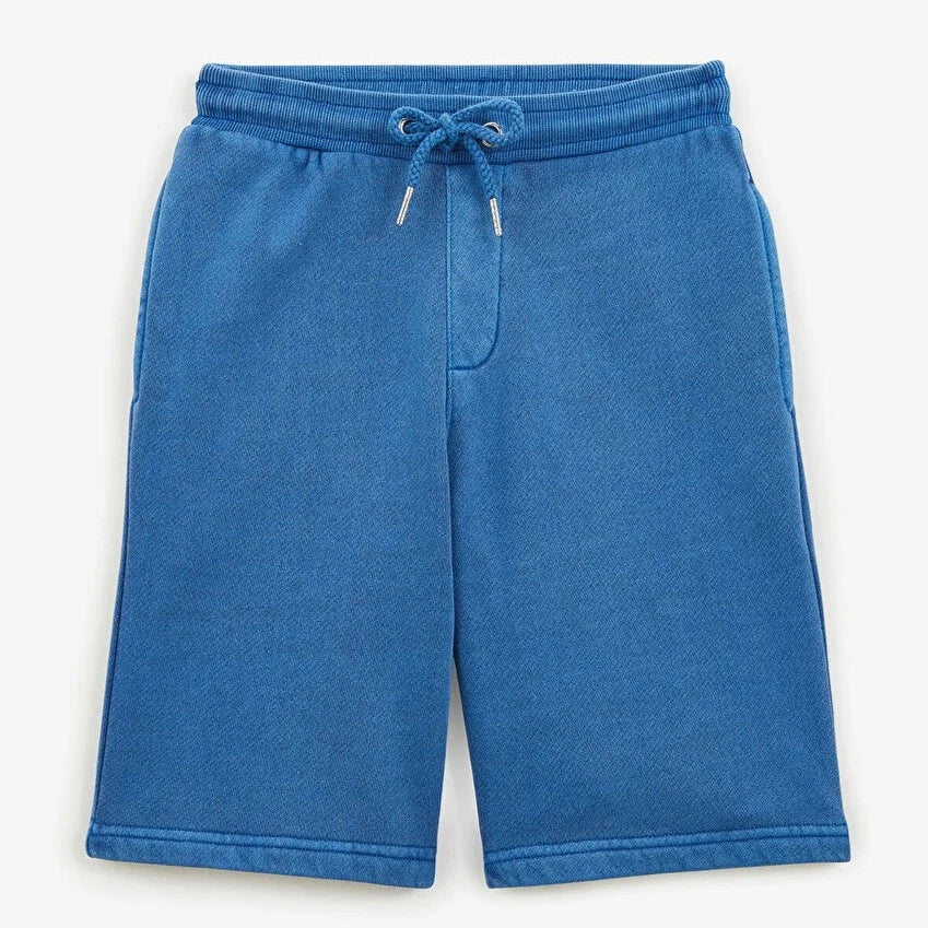 Fleece Short: Blue Work