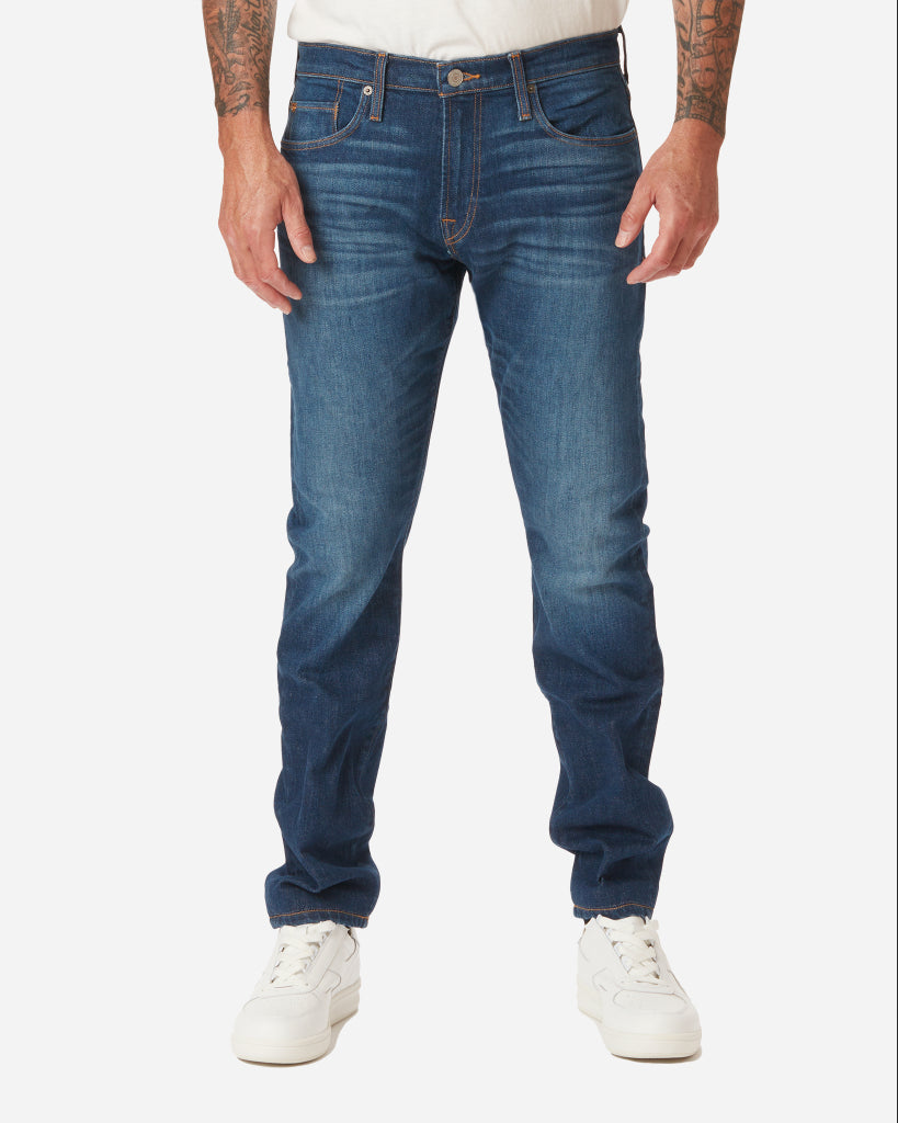 Men's Designer Athletic Taper Jeans  Dirty Vintage Wash – Ace Rivington