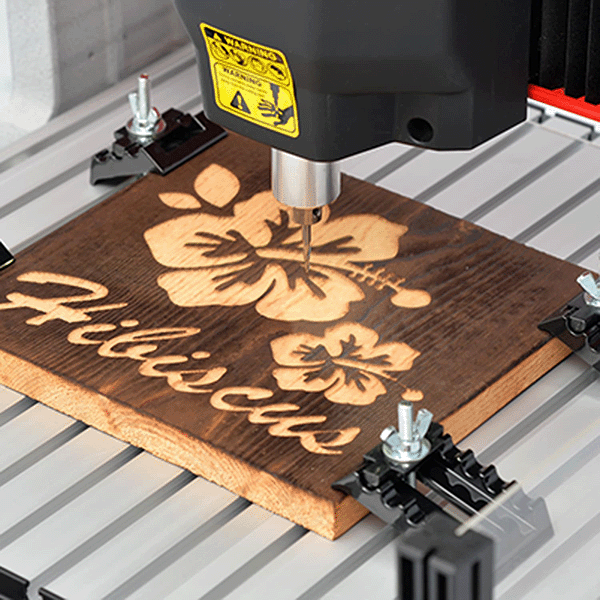 Baileigh DEM-1717 - Desktop CNC Engraver Closeup