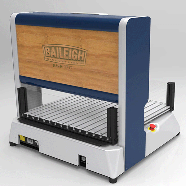 Baileigh DEM-1717 - Desktop CNC Engraver Rear View