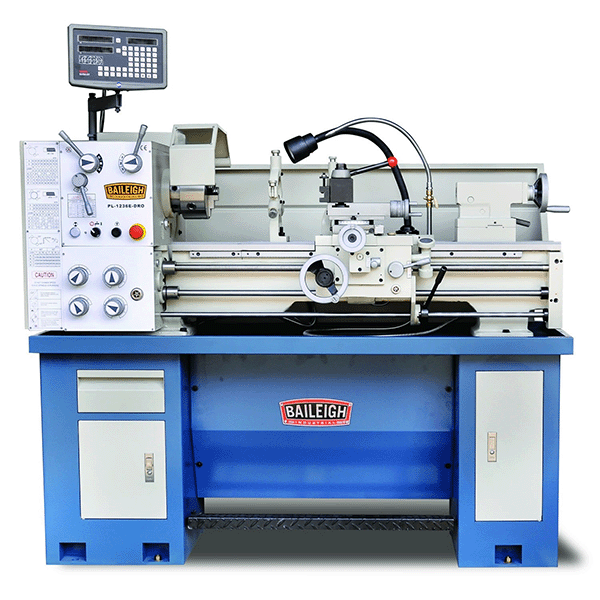 Baileigh PL-1236E-DRO Economical Precision Lathe Full Image