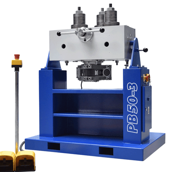 Promac PB_50-3 Roll Bender Rear View