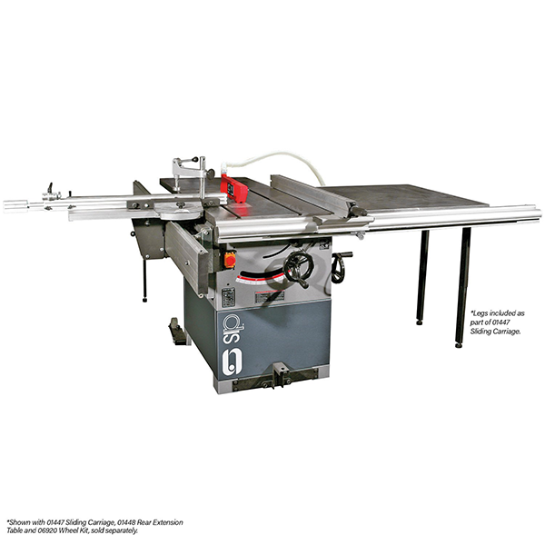 SIP 12 Cast Iron Table Saw 4hp Extended