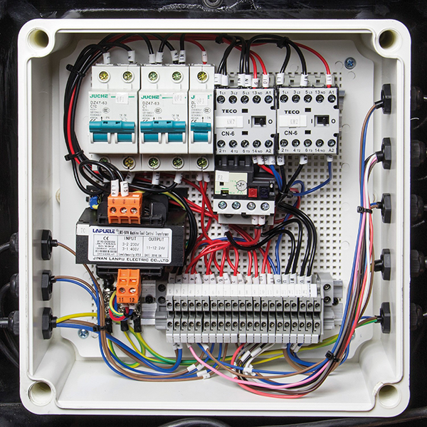 SIP 12 Metal Cutting Bandsaw 3 phase Wires