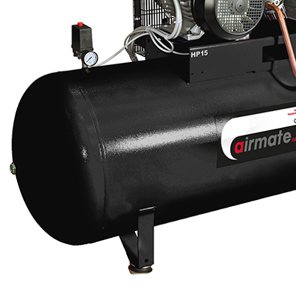 SIP Airmate ISBD15/500 160PSI Compressor Front View