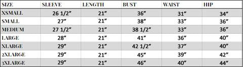 Avenue Plus Size Chart