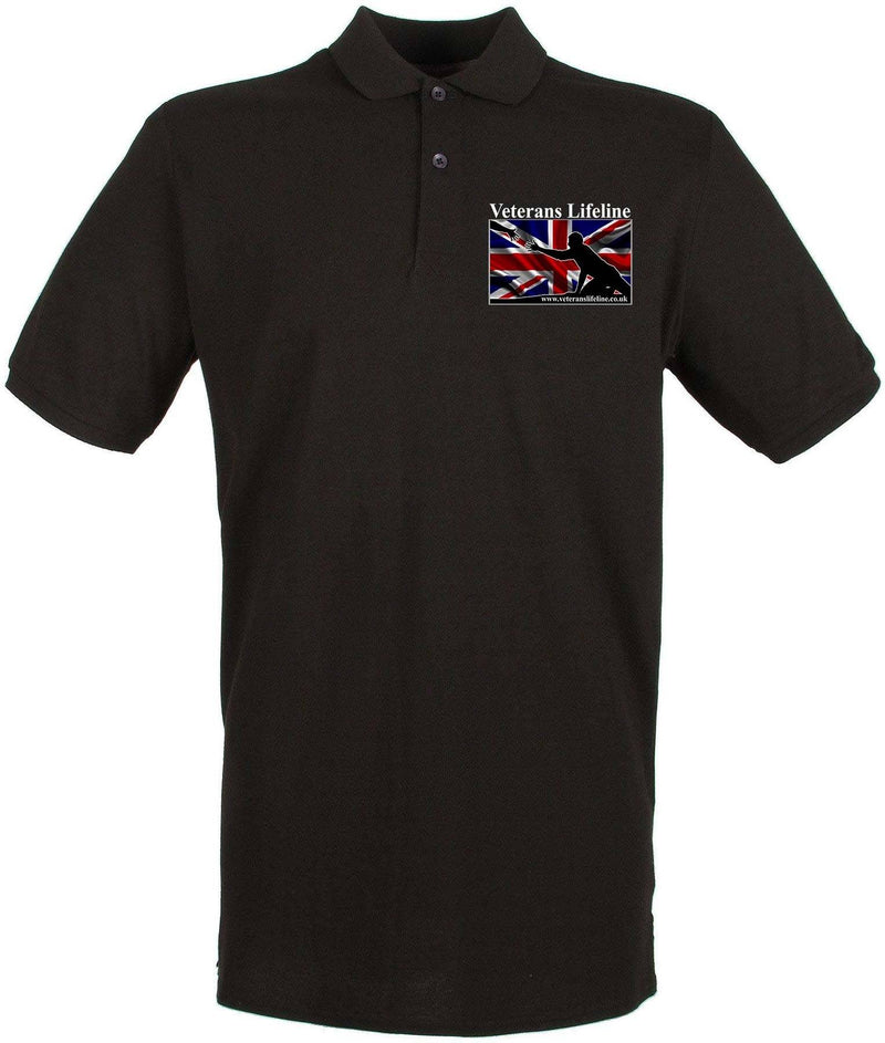 Veterans Lifeline Embroidered Pique Polo Shirt