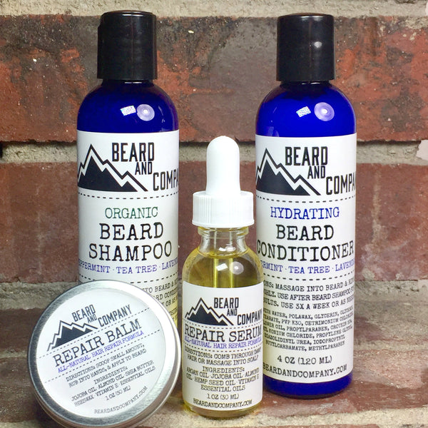 FIX BEARD DANDRUFF & ITCHY BEARD W/ BEARD GIFT SET - Beard and Company