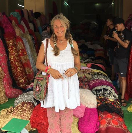 Daniela's Dairy: How To Travel Sea Gypsy Style - My Top Travel Tips. Searching for fabrics