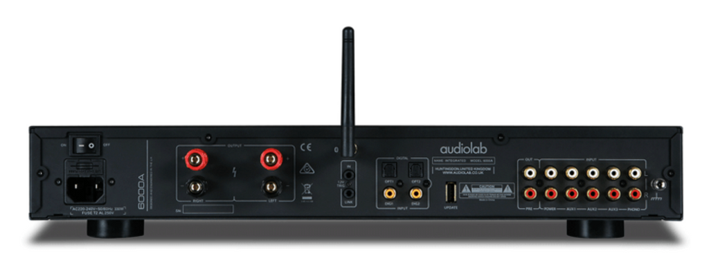 Audiolab 6000a rear