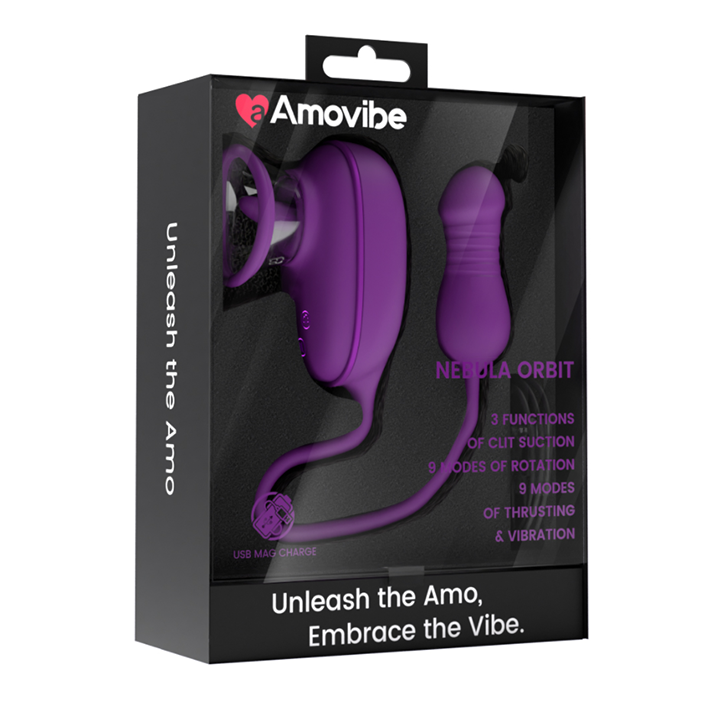 9 Licking 3 Sucking 9 Thrusting & Vibrating Modes - Amovibe Wholesale product image