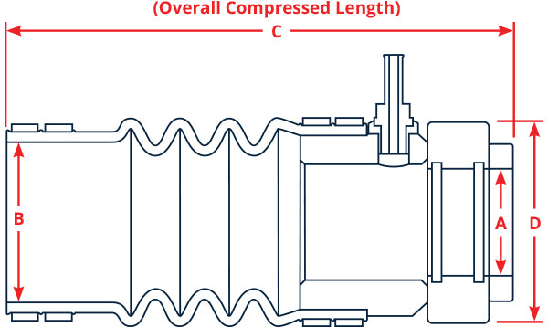 PSS PRO Shaft Seal dimensions