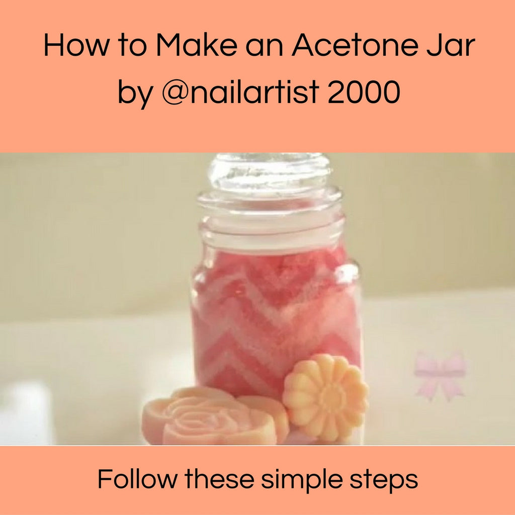 How to make an acetone jar by nailartist2000 Mitty