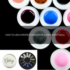 how to use mirror chrome powder
