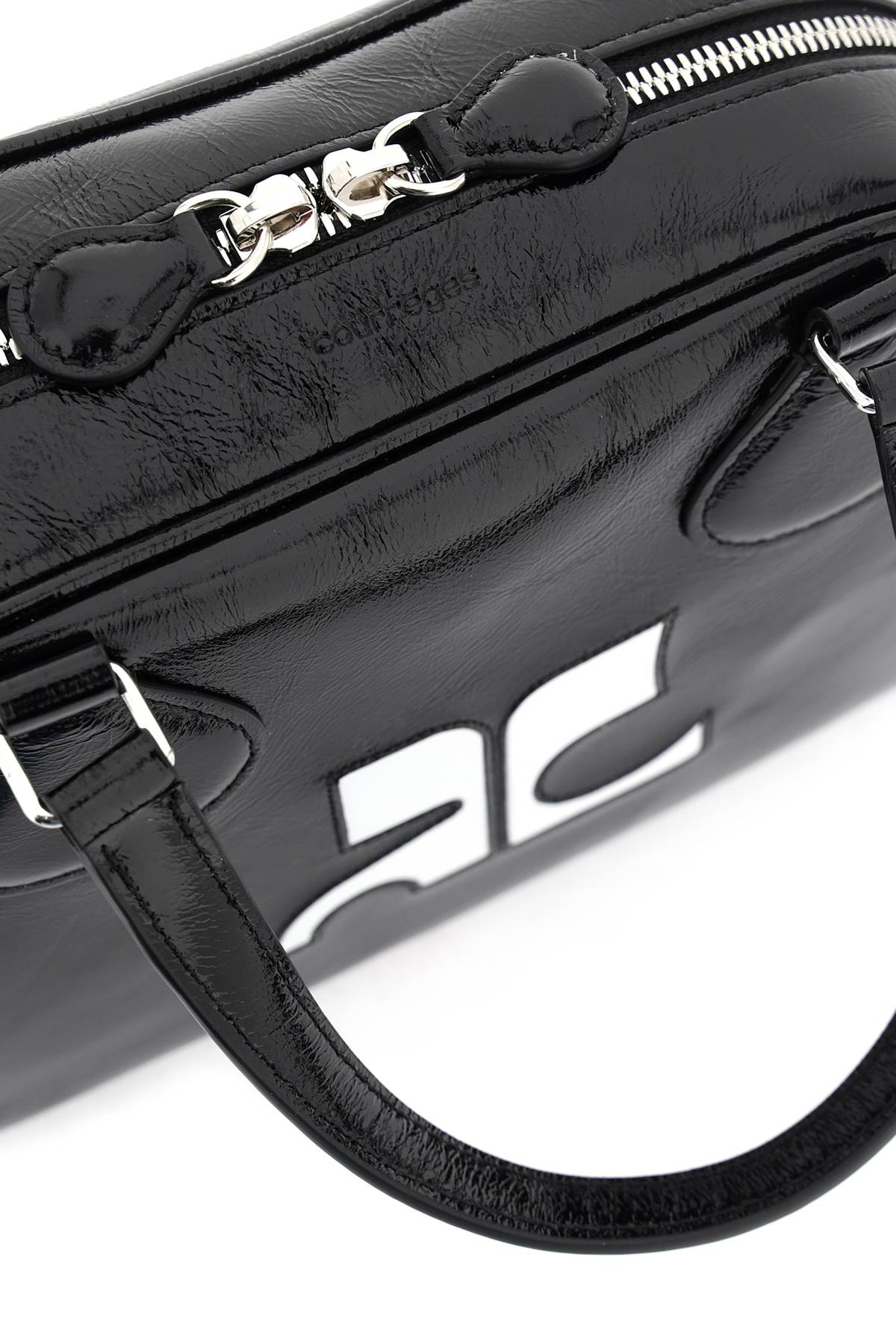 Shop Courrèges The Luxurious Black Box Handbag For Modern Women