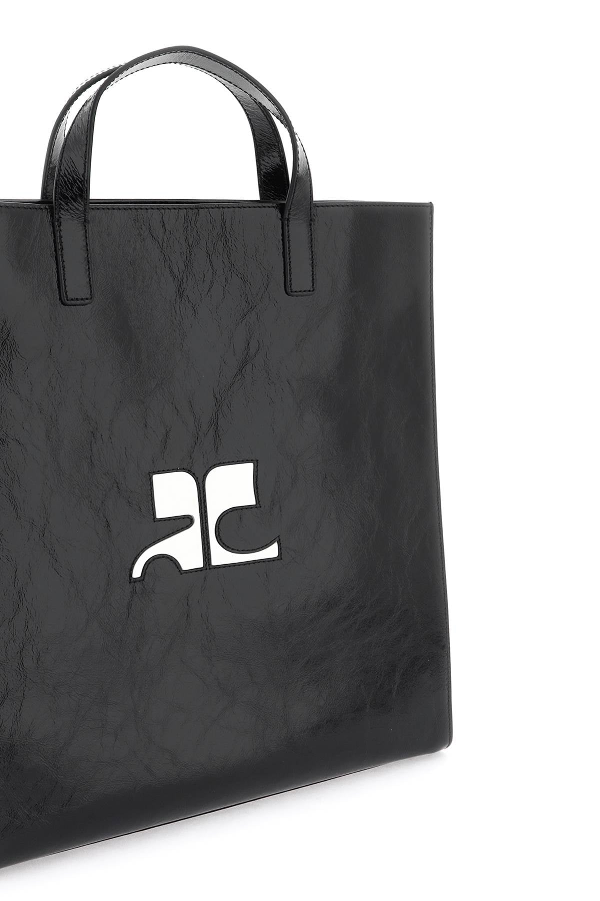 Shop Courrèges Stylish Black Tote Handbag For Women | Ss24 Collection