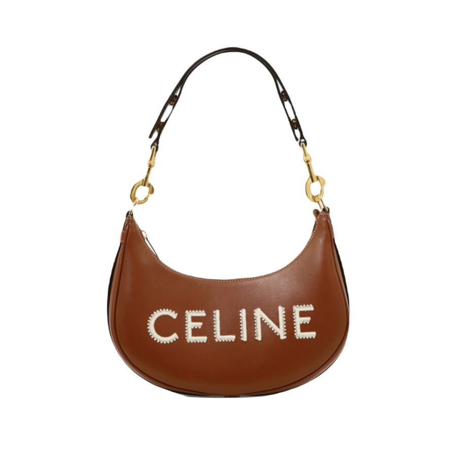 Celine Beige Medium Ava Handbag In Tan