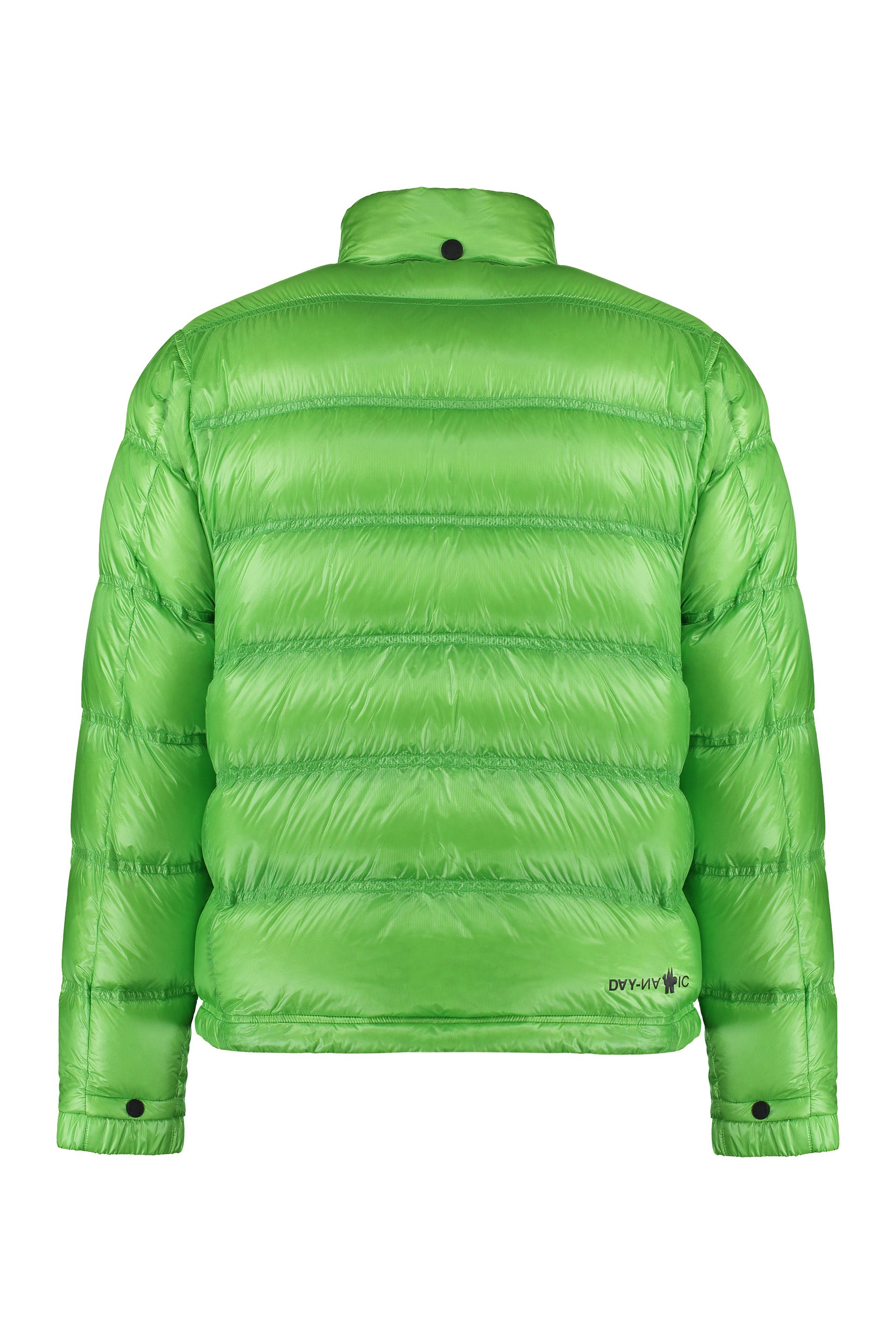 Shop Moncler Men's Packable Down Jacket With Removable Gloves And Adjustable Hem In Green