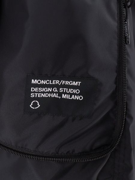 Shop Moncler Genius Men's Fennel Long Parka Jacket In Black Fw23