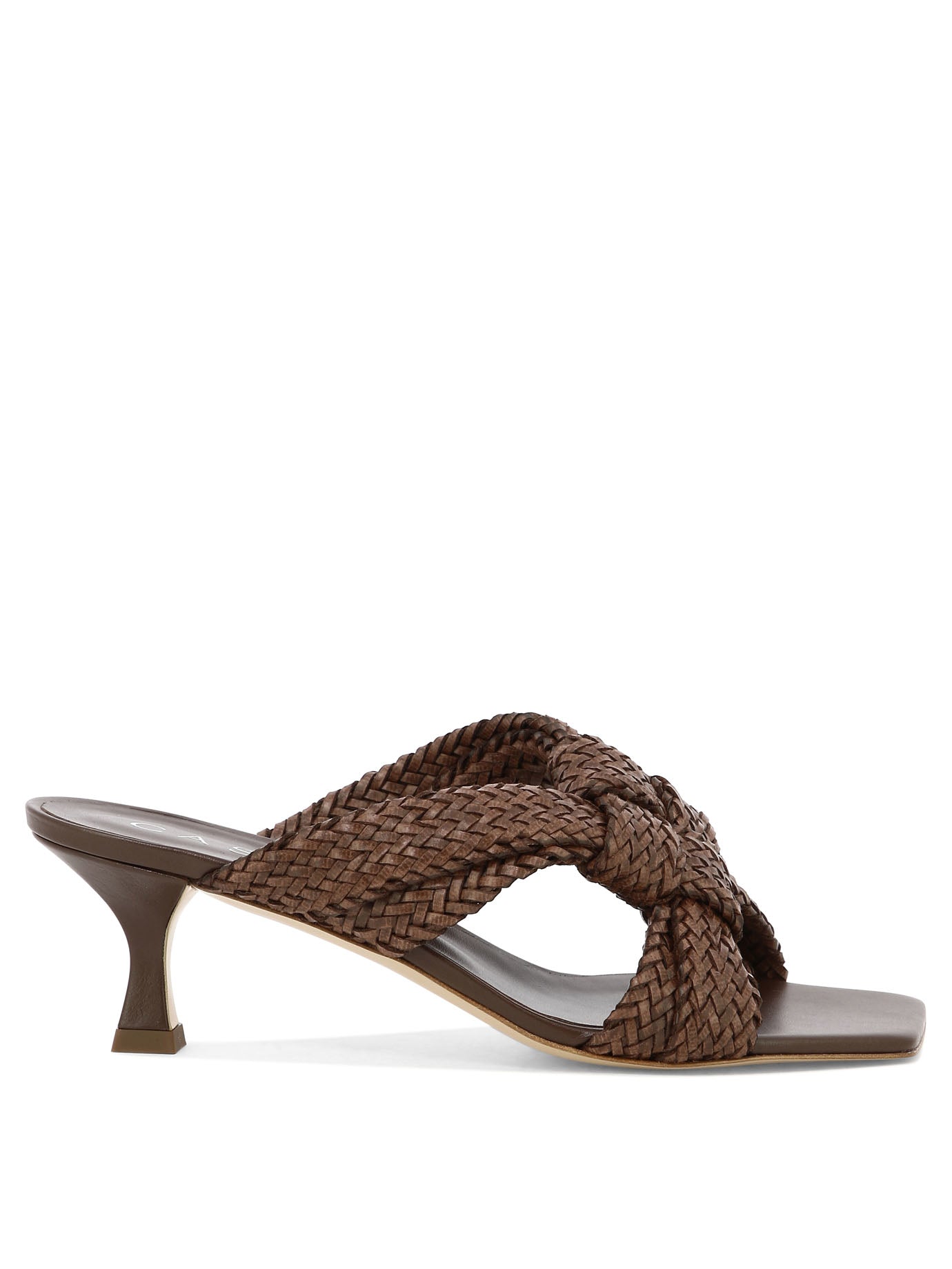 Casadei Stylish Brown Leather Sandals For Women