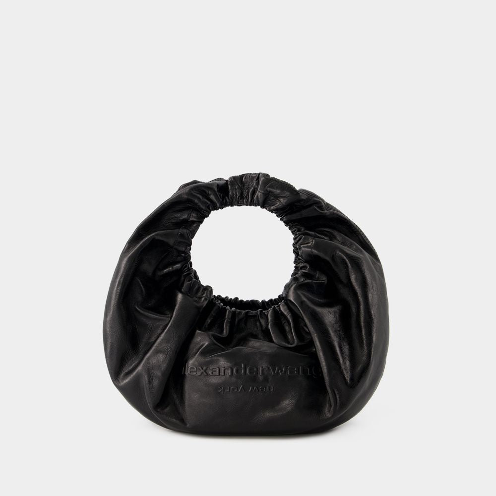 Alexander Wang Crescent Small Purse In Black