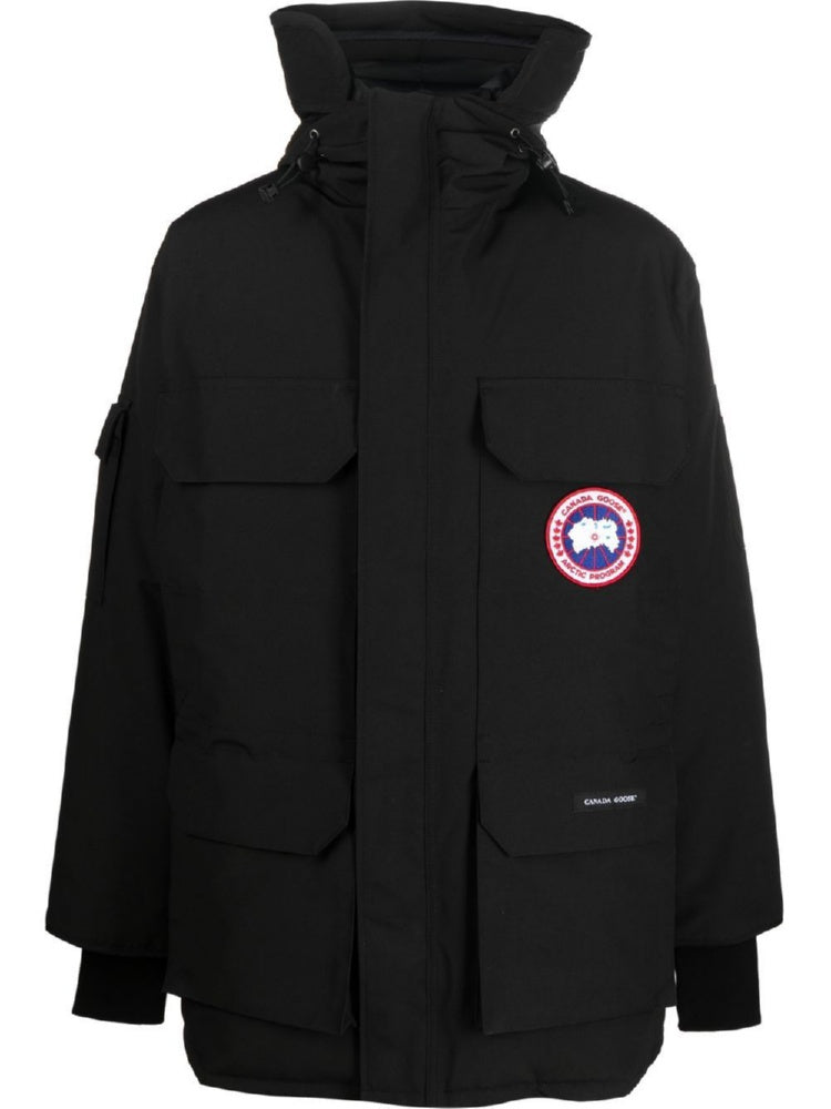 Shop Canada Goose Stylish And Durable Parka Jacket For Men In Black