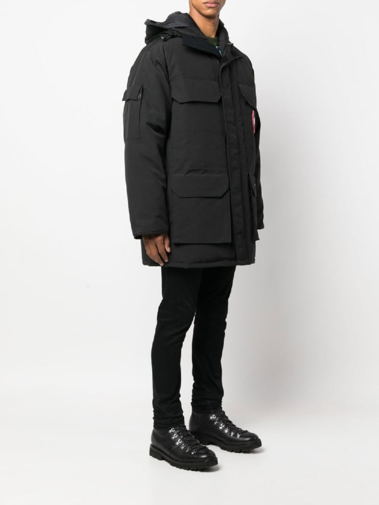Shop Canada Goose Stylish And Durable Parka Jacket For Men In Black